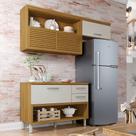 Cozinha Modulada 2 Peças Ripado Princesa 100% Mdf
