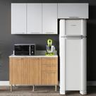 Cozinha Modulada 3 Peças com Tampo Dália Tecno Mobili