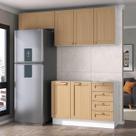 Cozinha Modulada 3 Peças sem Tampo 2 Aéreos 1 Balcão Arizona CabeCasa MadeiraOriginals Figueira Cozinha Modulada 3 Peças sem Tampo 2 Aéreos 1 Balcão Arizona CabeCasa MadeiraOriginals Figueira