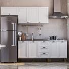 Cozinha Modulada 4 Peças 2 Aéreos 2 Balcões Lavanda Yescasa Cozinha Modulada 4 Peças 2 Aéreos 2 Balcões Lavanda Yescasa