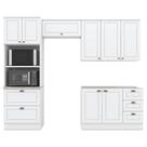 Cozinha Modulada 4 Pecas 272 Cm Ce373 Americana Henn.