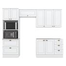 Cozinha Modulada 4 Peças Branco - Henn Cozinha Modulada 4 Peças Branco - Henn