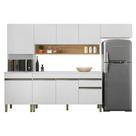 Cozinha Modulada 4 Pecas Com Balcao Tampo Line Supremo Cp Freijo Ktp Cozinha Modulada 4 Pecas Com Balcao Tampo Line Supremo Cp Freijo Ktp