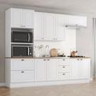 Cozinha Modulada 4 Peças com Tampo em MDF Americana Henn