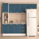 Cozinha Modulada 4 Peças sem Pia e Rodapé Amara Politorno