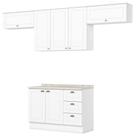 Cozinha Modulada 5 Pecas 280 Cm Calcare Henn