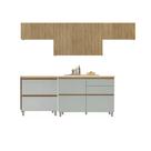 Cozinha Modulada 5 Peças 280cm 6 Portas e 5 Gavetas Rainha Nesher