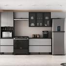 Cozinha Modulada 5 Peças 9 Portas 5 Gavetas Mdf Dodradiça Slow Motion Lúmina Itatiaia