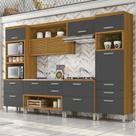 Cozinha Modulada 5 Peças Ripado Princesa 100% Mdf
