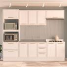Cozinha Modulada 5 Peças sem Pia e Rodapé Amara Politorno