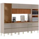 Cozinha Modulada 6 Pecas 310 cm Ripado DP3101 Demartez