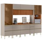 Cozinha Modulada 6 Pecas 310 cm Ripado DP3102 Demartez