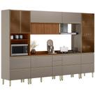 Cozinha Modulada 6 Pecas 330 cm Ripado DP3302 Demartez