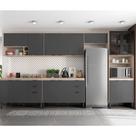 Cozinha Modulada 6 Peças Frcz2 Avena Grafito Cozinha Modulada 6 Peças Frcz2 Avena Grafito