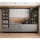 Cozinha Modulada 6 Peças sem Pia Lumina Telasul
