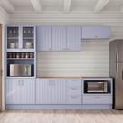 Cozinha Modulada 6 Peças sem Tampo com Cristaleira Marselha CabeCasa MadeiraOriginals Cozinha Modulada 6 Peças sem Tampo com Cristaleira Marselha CabeCasa MadeiraOriginals