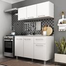 Cozinha Modulada 6 Portas 1 Gaveta sem Tampo Iara J Carvalho Cozinha Modulada 6 Portas 1 Gaveta sem Tampo Iara J Carvalho
