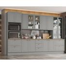 Cozinha Modulada 7 Peças com Tampo Americana Henn