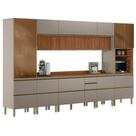Cozinha Modulada 8 Pecas 370 cm Ripado DP3702 Demartez