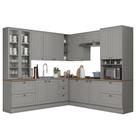 Cozinha Modulada Americana 05 Cinza - Henn Cozinha Modulada Americana 05 Cinza - Henn