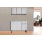 Cozinha Modulada Bertolini Evidence 2 Peças Branco