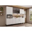 Cozinha Modulada Carraro Alpha Carraro 5 Peças Alpha C5P130 Branco