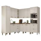 Cozinha Modulada Classy Composição 9 Branco - Thb Cozinha Modulada Classy Composição 9 Branco - Thb