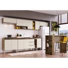 Cozinha Modulada com Bancada Gourmet 10 Peças Athena Megasul