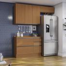 Cozinha Modulada Compacta 3 Peças com Tampo Maxxi