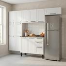 Cozinha Modulada Compacta em Aço 4 Peças 13 Portas 2 Gavetas Florençe Itatiaia