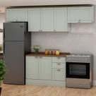 Cozinha Modulada Compacta Iluminata 4 Peças