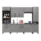 Cozinha Modulada Compacta Torre Quente 6 Peças Diamante