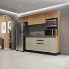 Cozinha Modulada Completa 4 Peças 10 Portas 2 Gavetas Yescasa Cozinha Modulada Completa 4 Peças 10 Portas 2 Gavetas Yescasa
