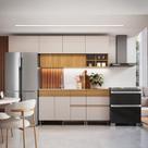 Cozinha Modulada Completa 5 Peças com Pé Organic Cozinha Modulada Completa 5 Peças com Pé Organic