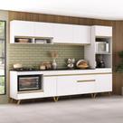 Cozinha Modulada Completa Compacta Veneza Multimóveis.
