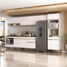 Cozinha Modulada Completa Veneza Multimóveis Mp2272 Branco