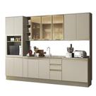 Cozinha Modulada Conect com 13 Peças Duna/Cristal - Henn Cozinha Modulada Conect com 13 Peças Duna/Cristal - Henn