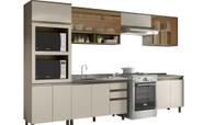 Cozinha Modulada Conect com 6 Peças Duna/Cristal - Henn