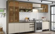 Cozinha Modulada Conect com 6 Peças Duna/Cristal - Henn Cozinha Modulada Conect com 6 Peças Duna/Cristal - Henn