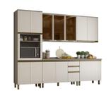 Cozinha Modulada Connect 15 Duna/Cristal - Henn Cozinha Modulada Connect 15 Duna/Cristal - Henn