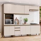Cozinha Modulada Connect 6 Peças Duna Cristal - Henn Cozinha Modulada Connect 6 Peças Duna Cristal - Henn