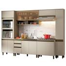 Cozinha Modulada Connect 7 Peças - Móveis Henn