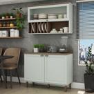 Cozinha Modulada Cristal 120 cm Provençal 2 Módulos Clássico