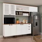 Cozinha Modulada Cristal 280 cm Conjunto Completo Provençal