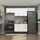 Cozinha Modulada Cristal 280cm Provençal Conjunto c/ Nicho