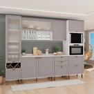 Cozinha Modulada Cristal 300 cm Clássica Provençal Completa