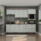 Cozinha Modulada Cristal Conjunto 269,7cm Clássico Provençal