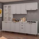 Cozinha Modulada Cristal Provençal 280 cm Conjunto Completo