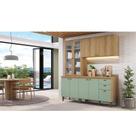 Cozinha Modulada Finesse Ambiente Composição 32 Capuccino Menta - THB