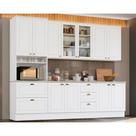 Cozinha Modulada Henn Americana Henn 7 Peças C5P45 Branco